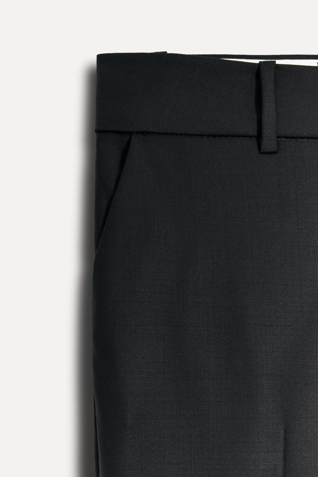 50TH ANNIVERSARY WOOL BLEND TROUSERS - Zara фото 4