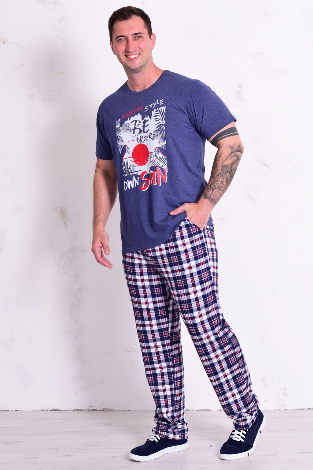 Пижама мужская 9-208 (синий)