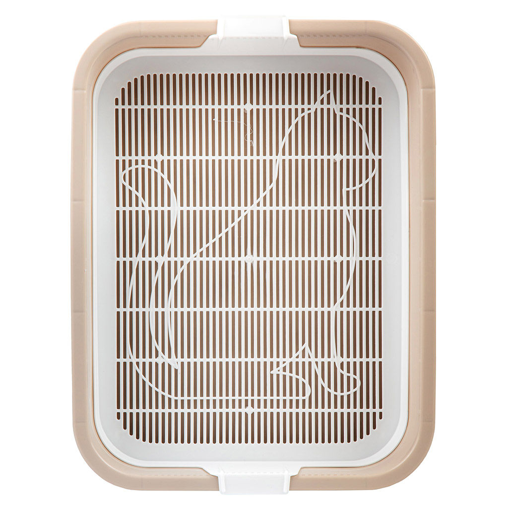 Лоток-туалет для кошек Мурка 33,2х25,6х7,2см, пластик (Россия) - Домашняя мода фото 3