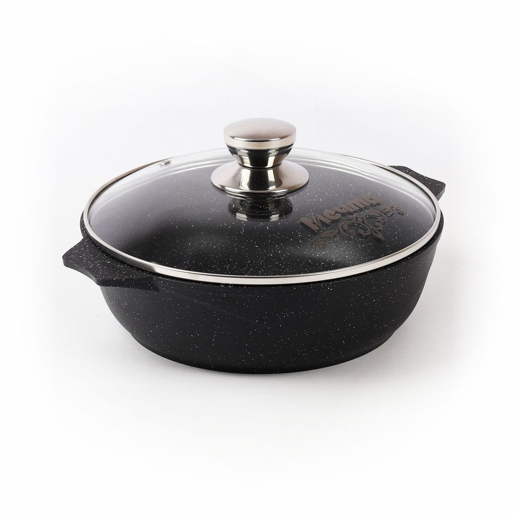 ГРАНИТ BLACK Жаровня 2,4л АП арт. 32802