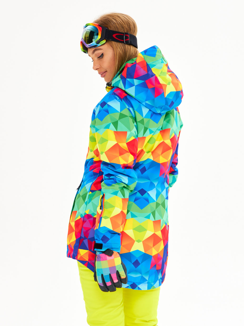 Женская горнолыжная сноубордическая куртка Alpha Endless Ultra Chaleur SNB 423/316_6 Разноцветный  фото 38