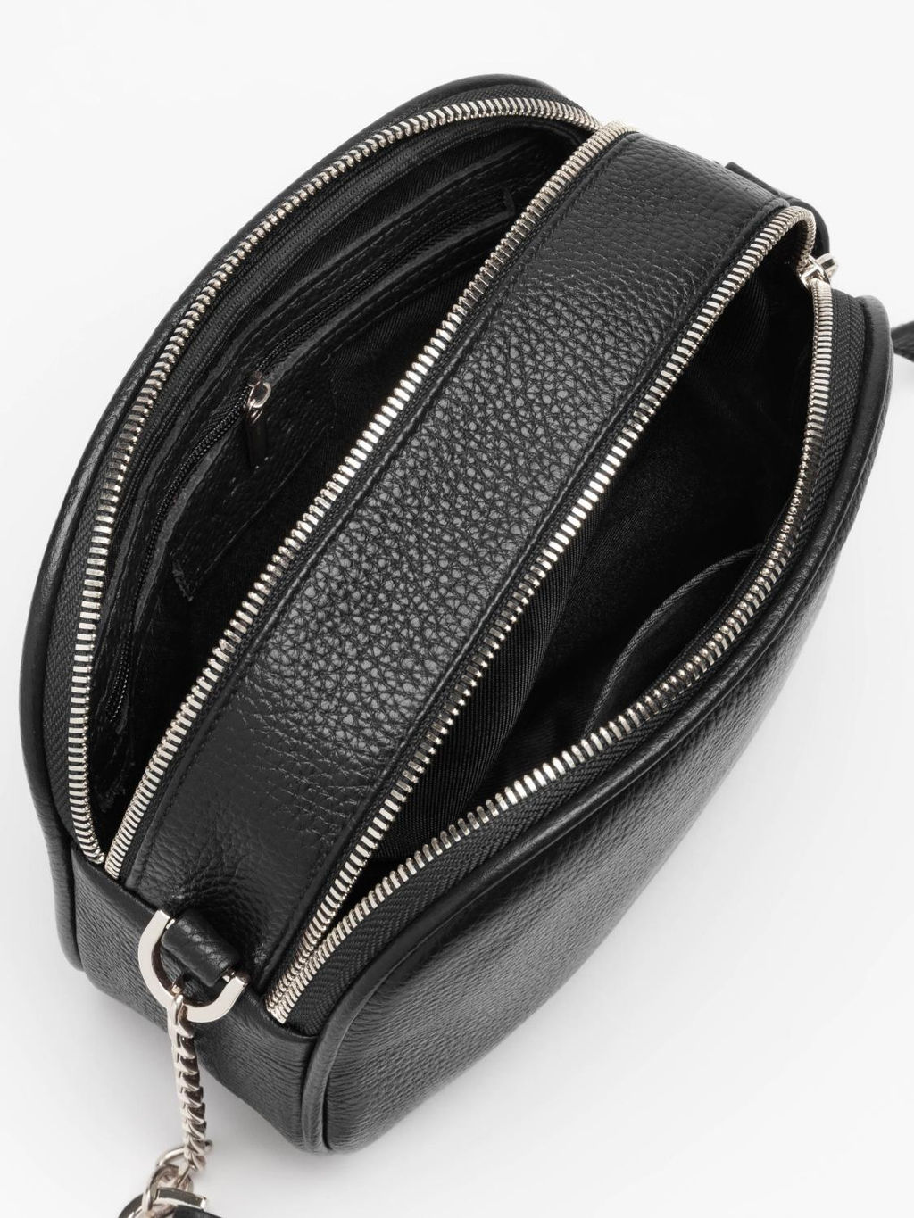 Женская кожаная сумка Richet 2819LN 952 Черный