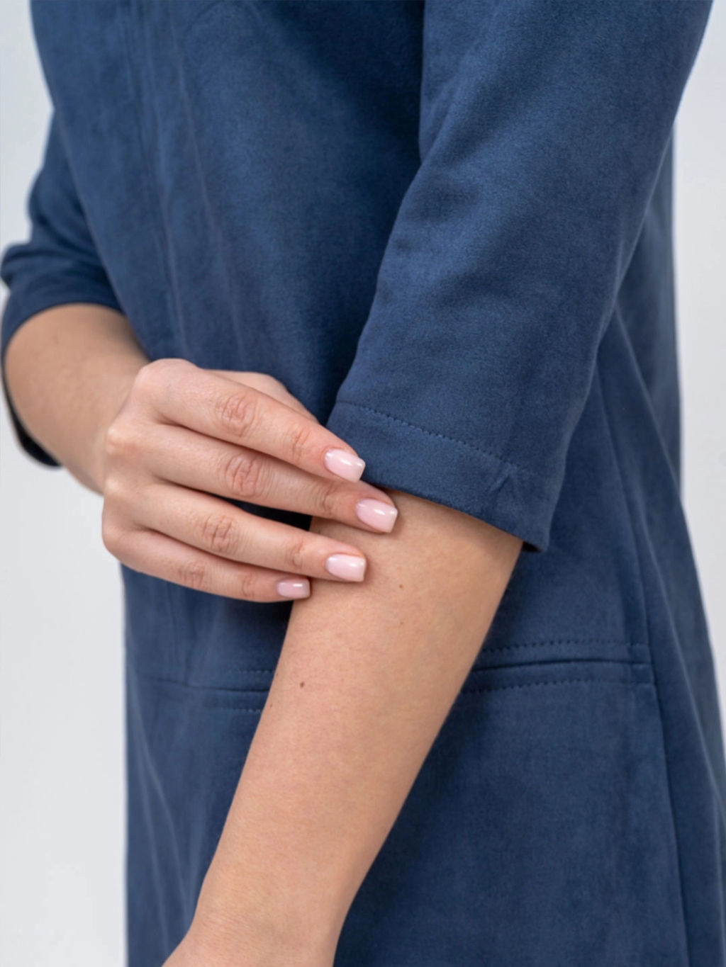 Платье женское, цвет синий