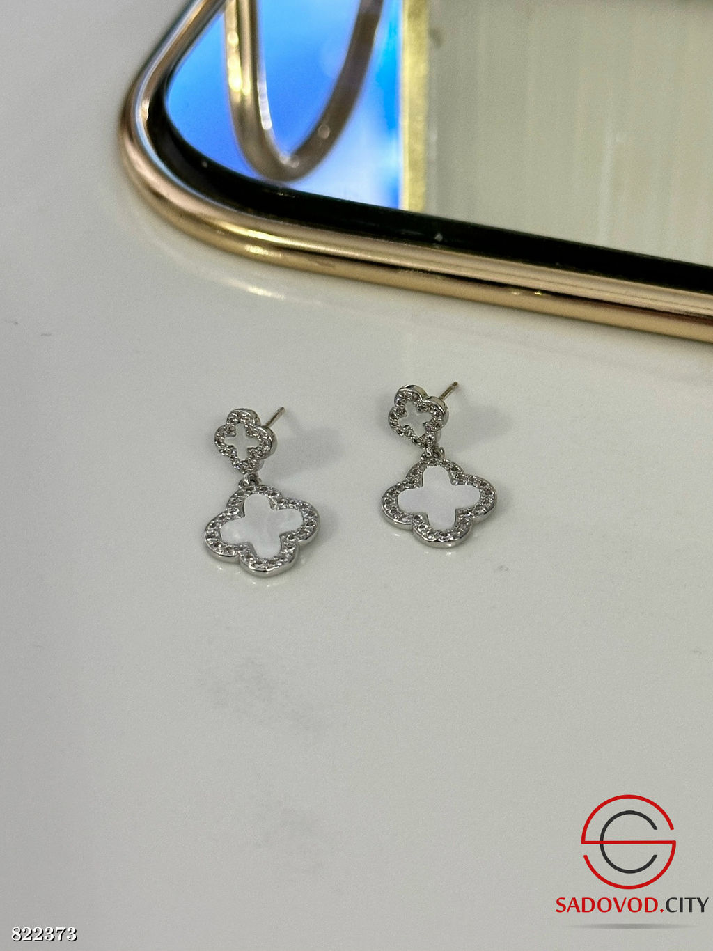 Серьги женские из медицинской стали