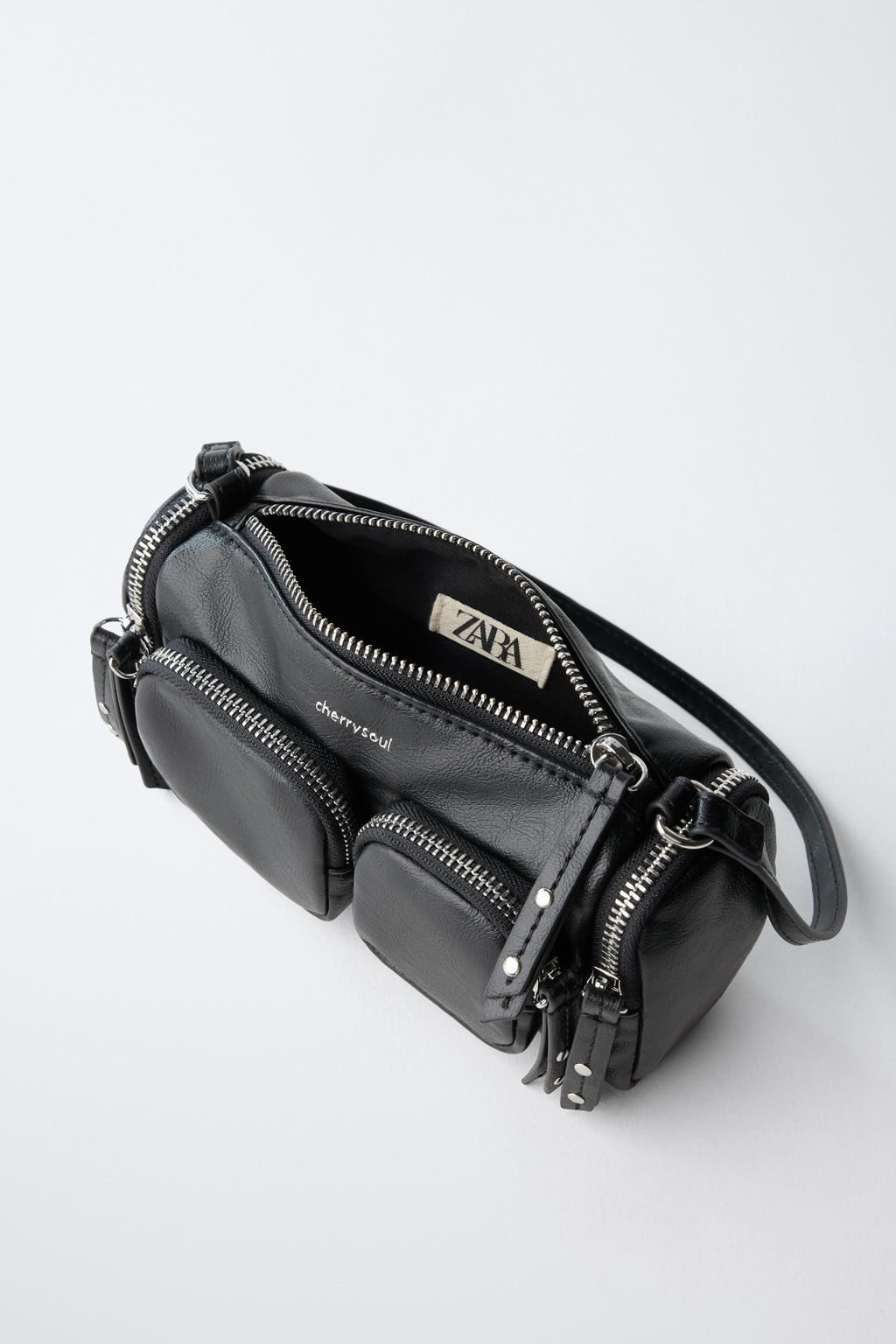 SHOULDER BOLSILLOS / Negro - Zara фото 4
