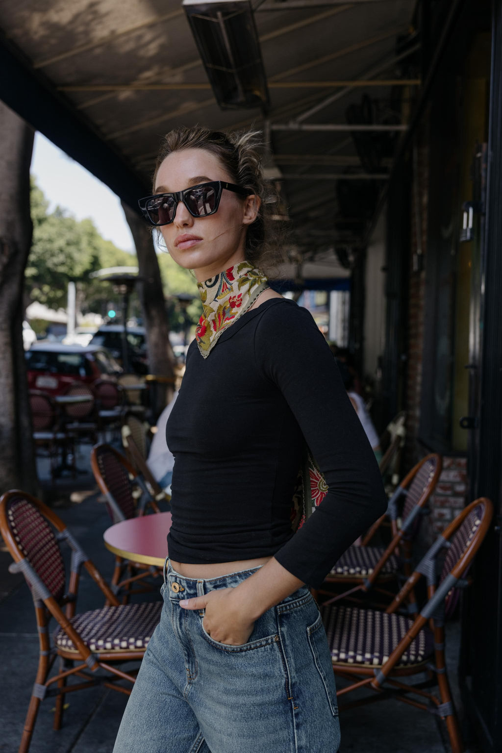 BOAT NECK T-SHIRT - Zara фото 3