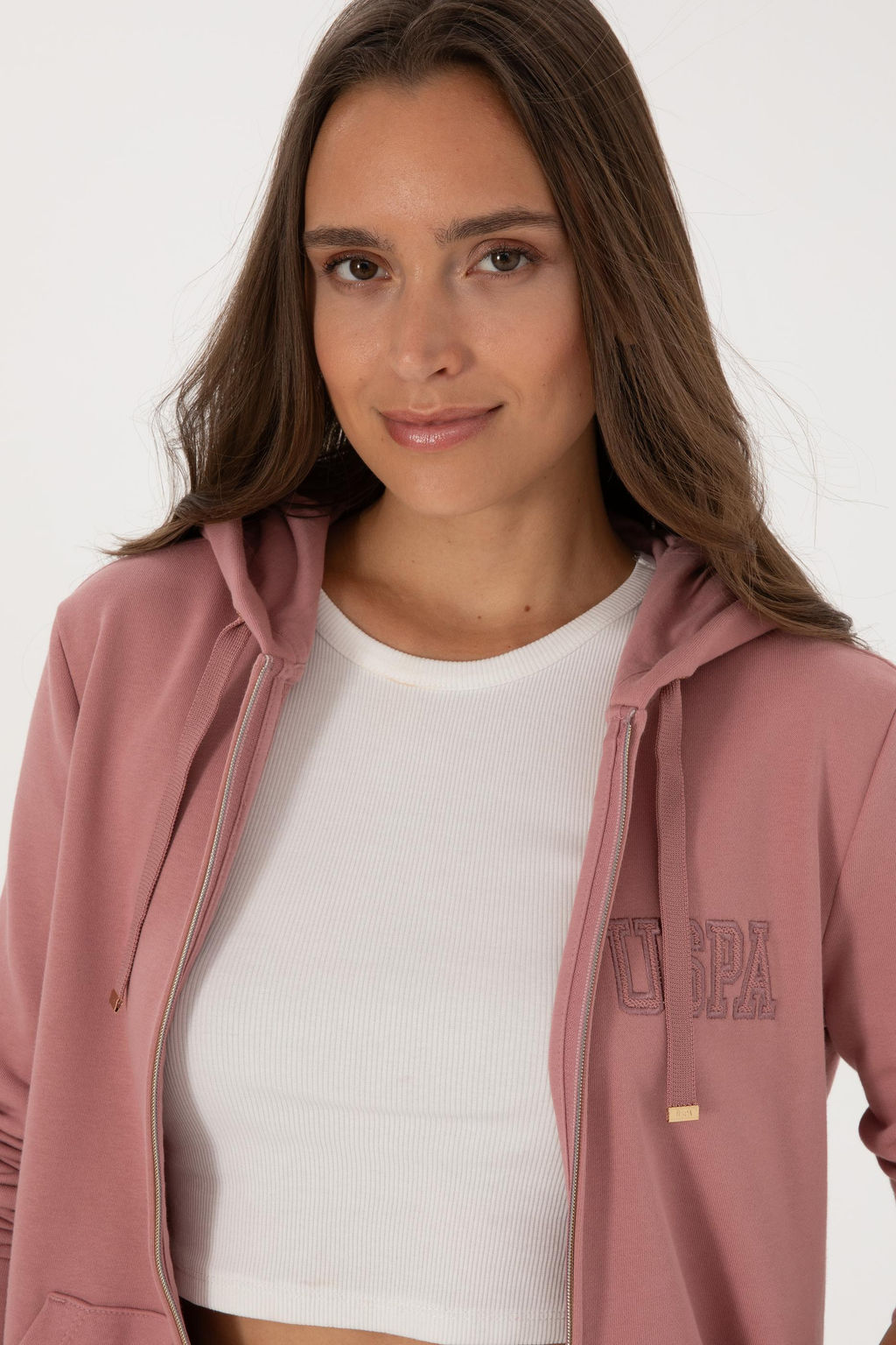 Kad_n Orkide Basic Sweatshirt Sepette S_rpriz _ndirim - U.s. polo assn фото 2