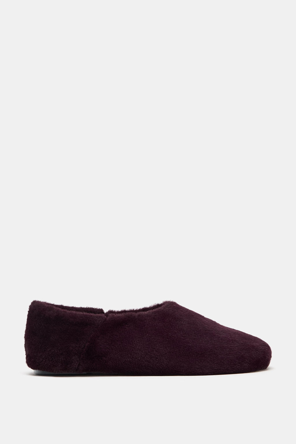 FAUX FUR BALLET FLATS - Zara фото 3