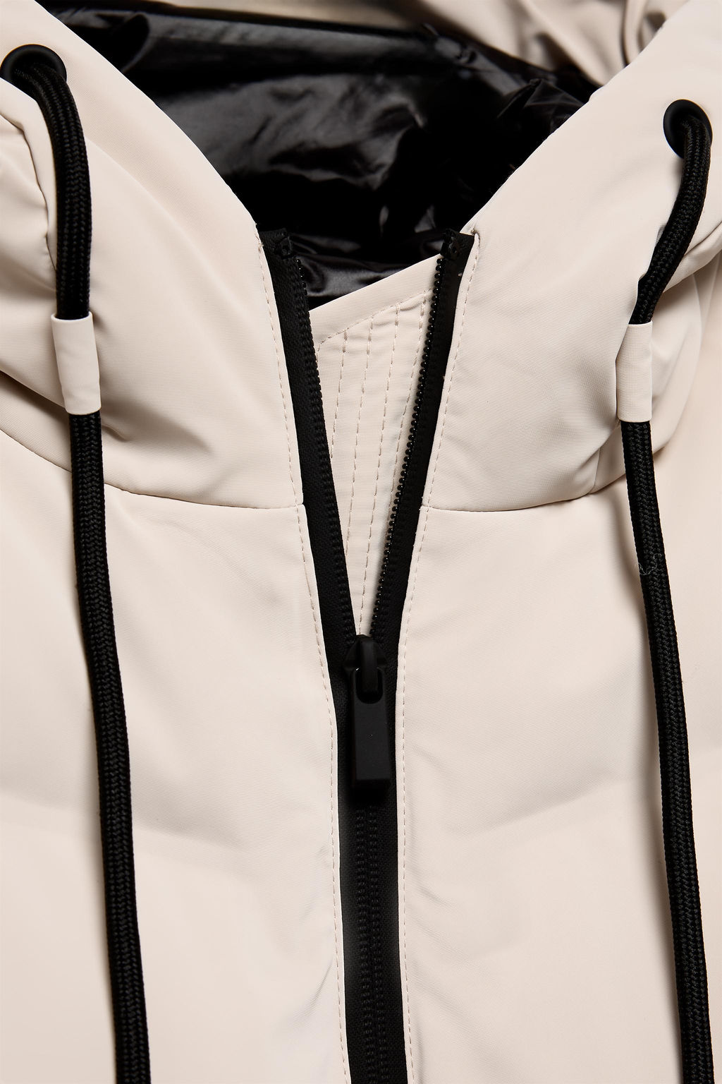 LONG RUBBERISED HOODED WINDPROOF ANORAK - Zara фото 5