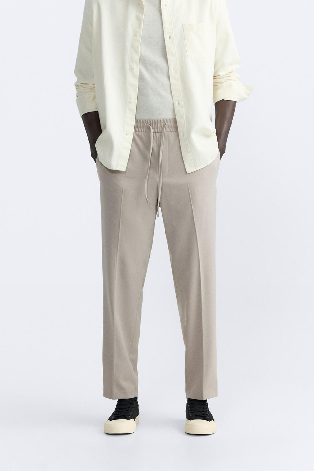 ZARA COMFORT FIT JOGGER BEL PANTOLON  фото 38