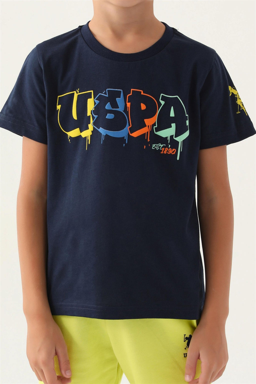 Темно-синий пижамный комплект для мальчика - U.s. polo assn фото 5