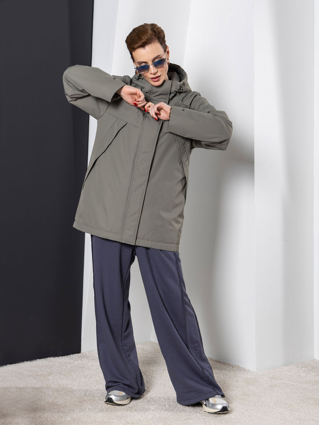 Плащ женский утепленный HOOPS, арт. 33127