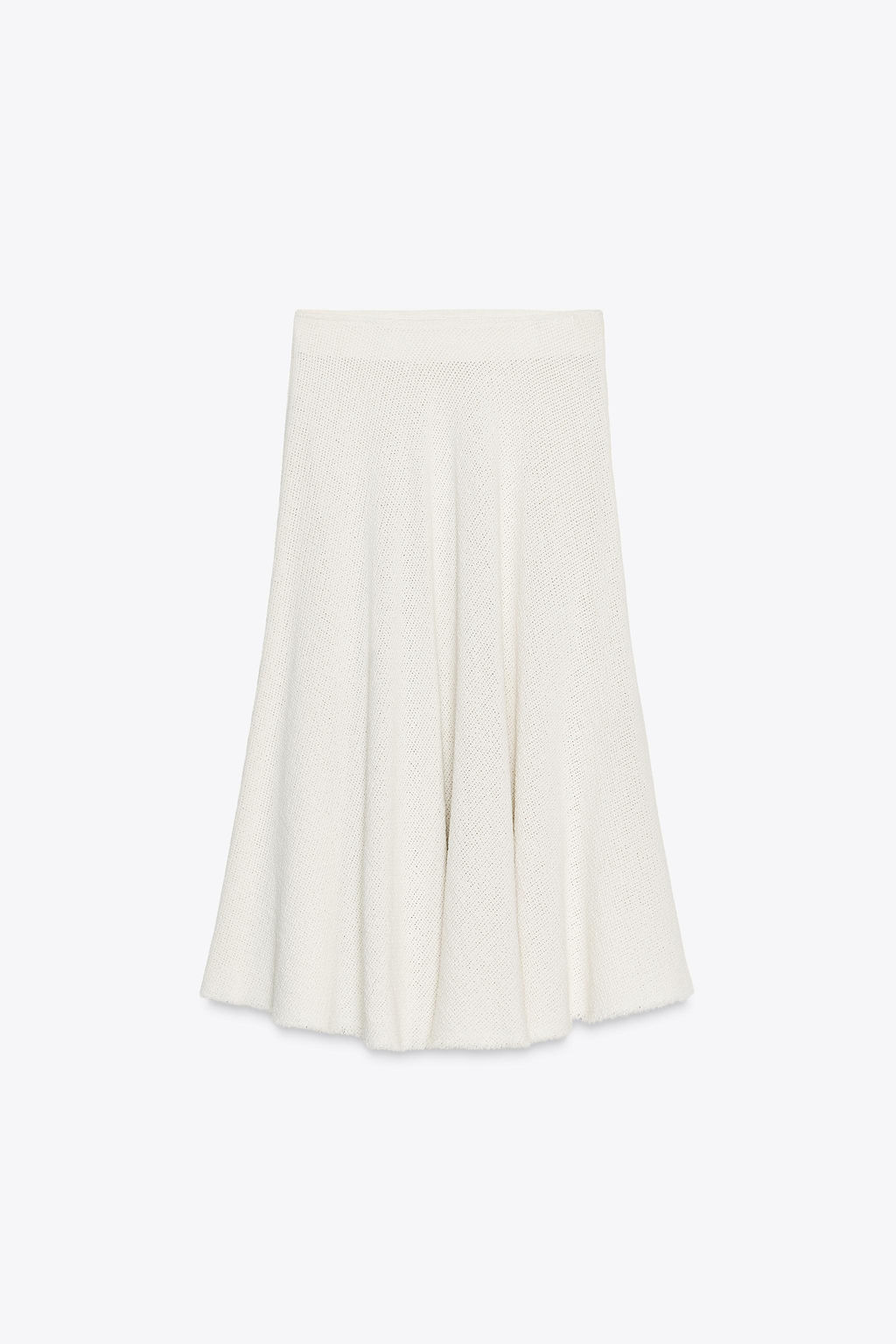 ZW COLLECTION STRUCTURED MIDI SKIRT - Zara фото 8