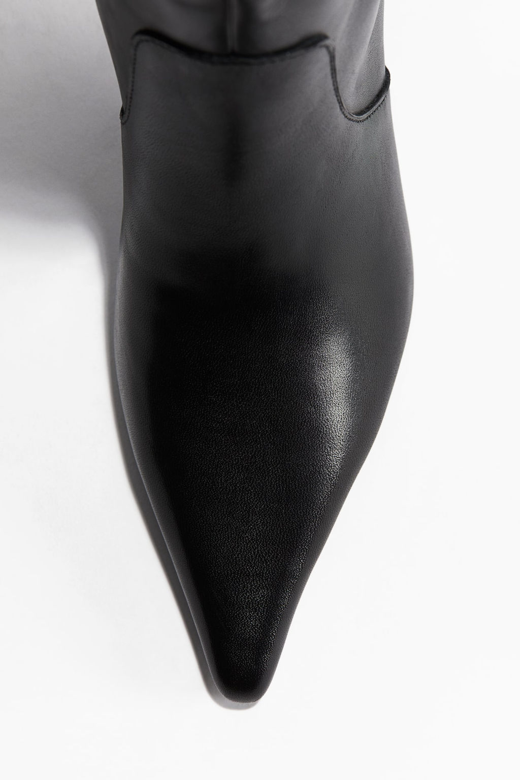 Botas de piel a la rodilla - H&m фото 5