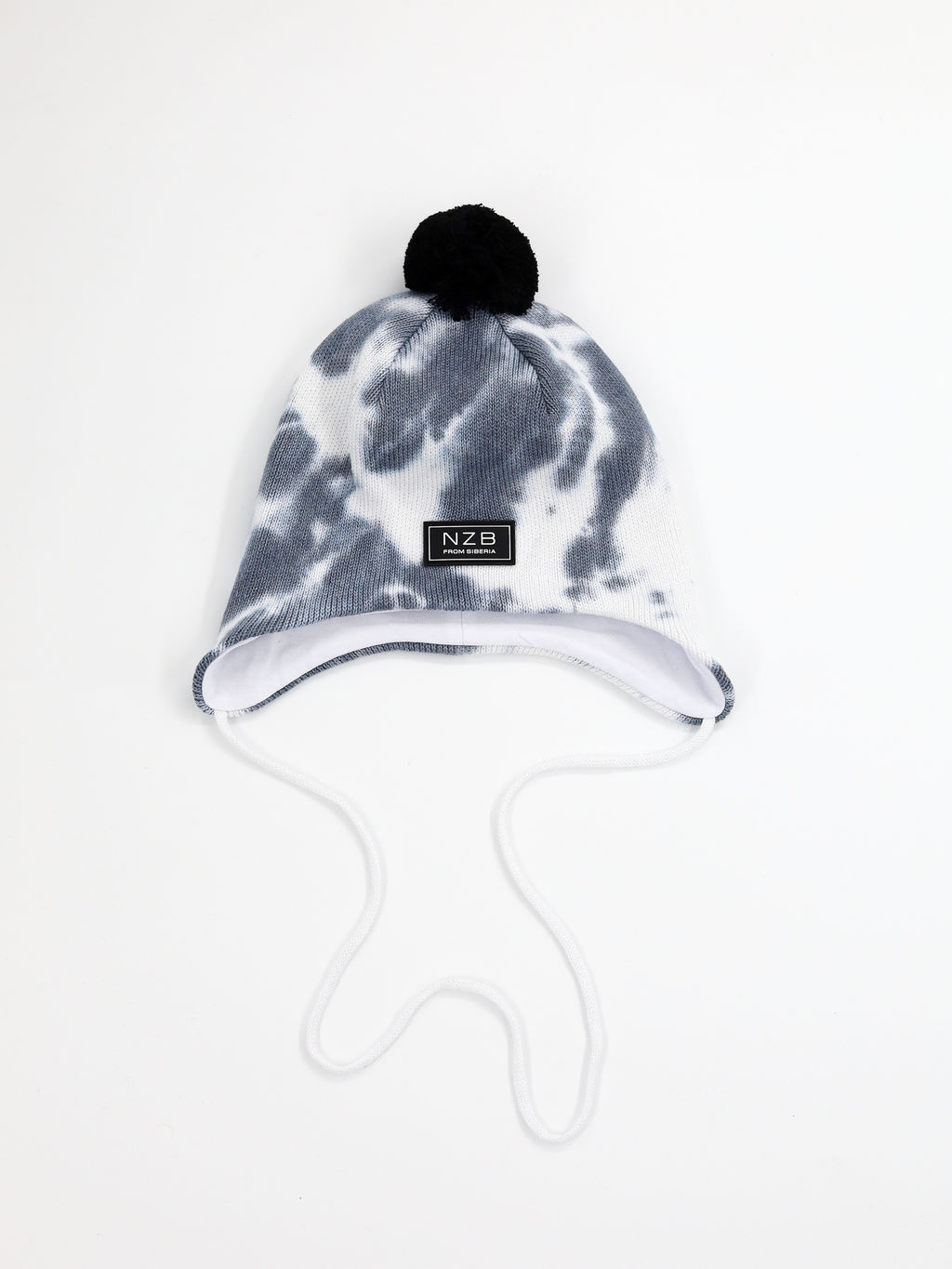 Шапка на завязках, серый - Inzibe фото 7