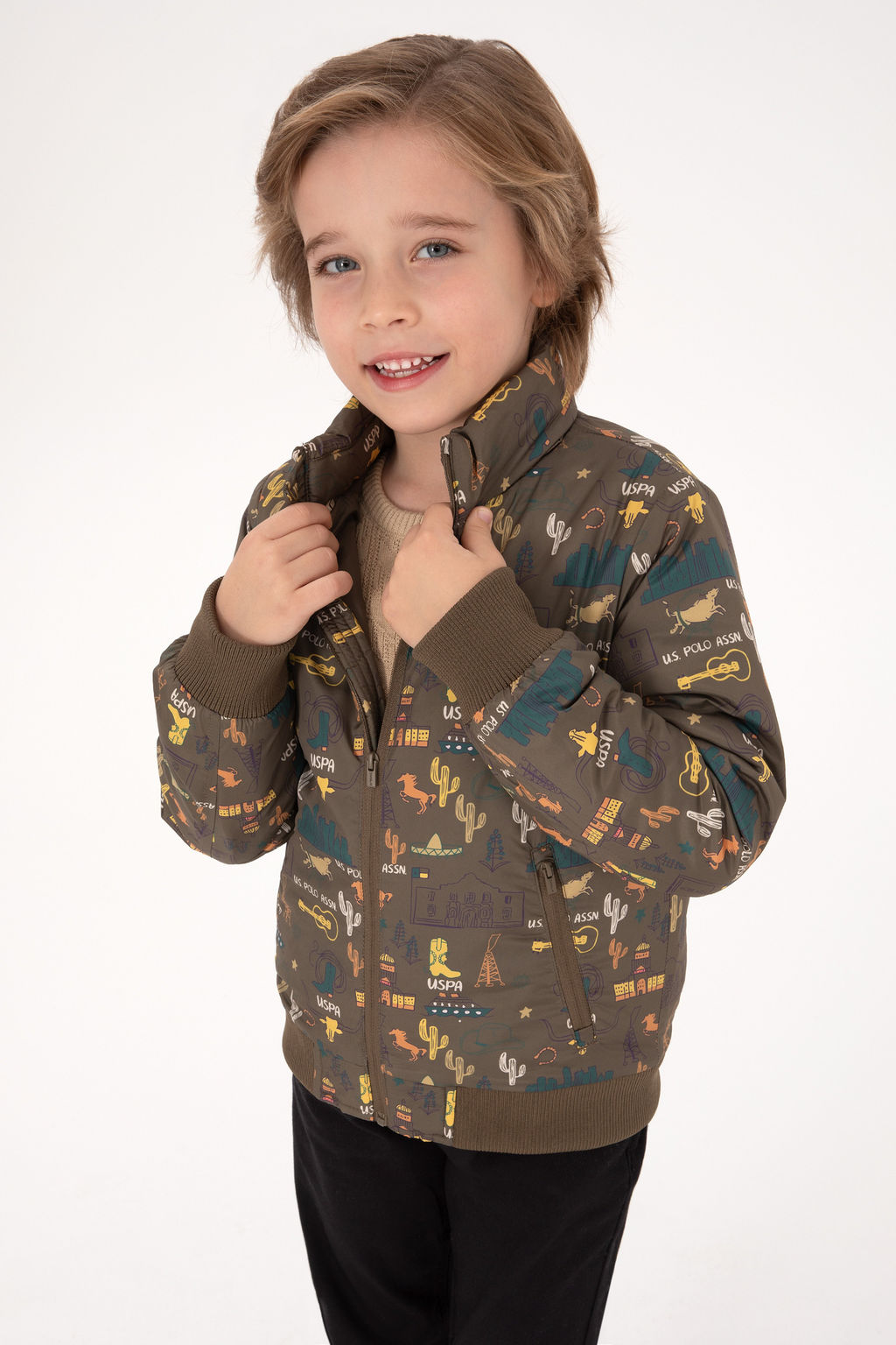 Erkek Гocuk Vizon Mont - U.s. polo assn фото 8