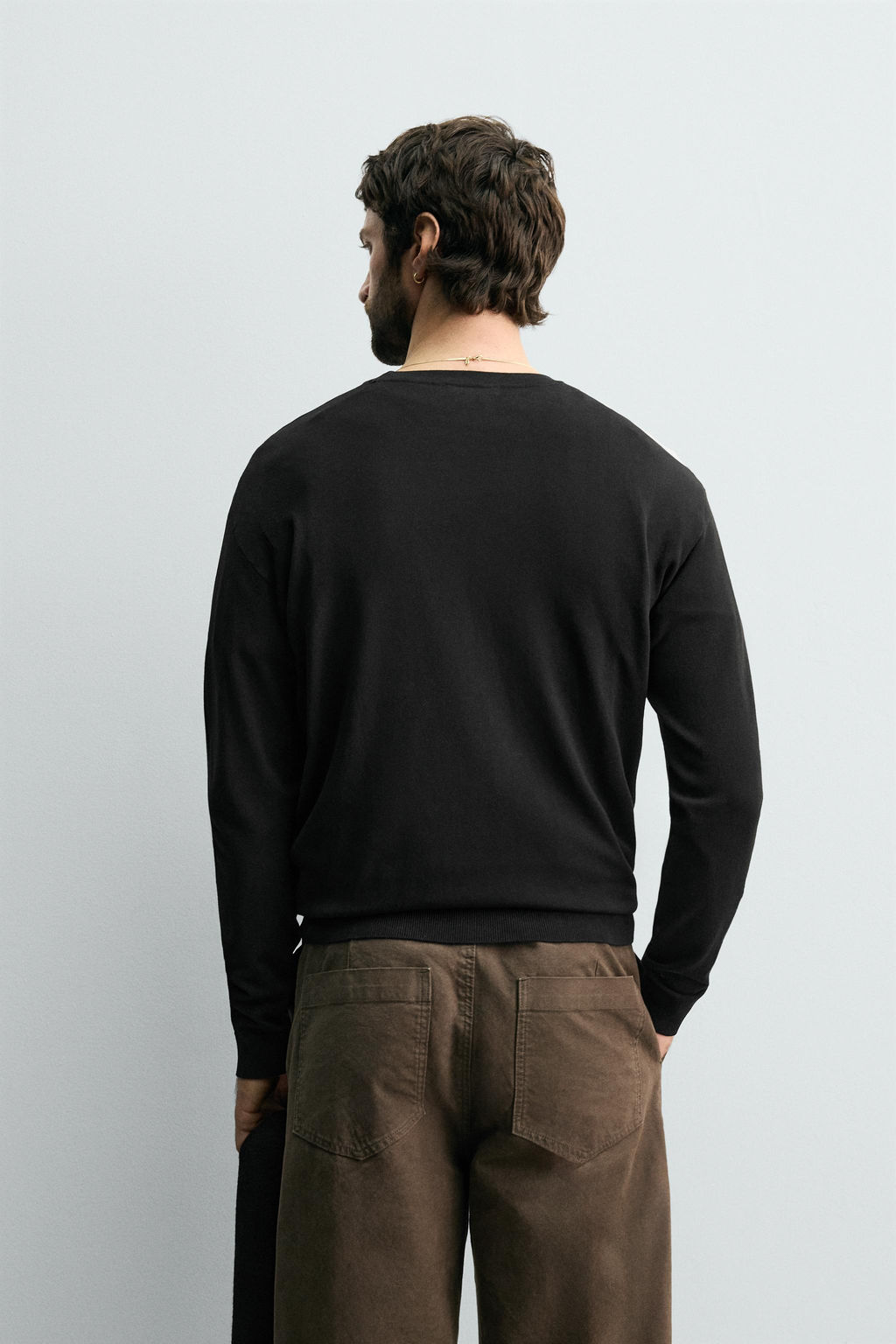 TEXTURED REGULAR FIT SWEATER - Zara фото 11