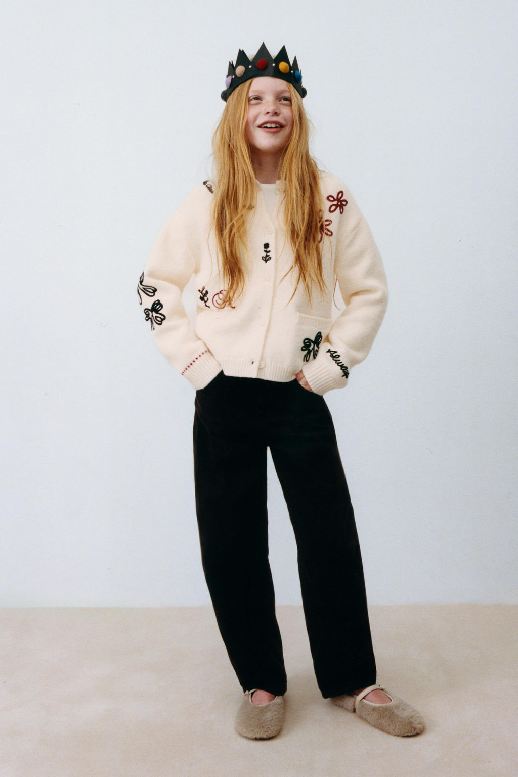 CARDINGAN WITH EMBROIDERY - Zara фото 5