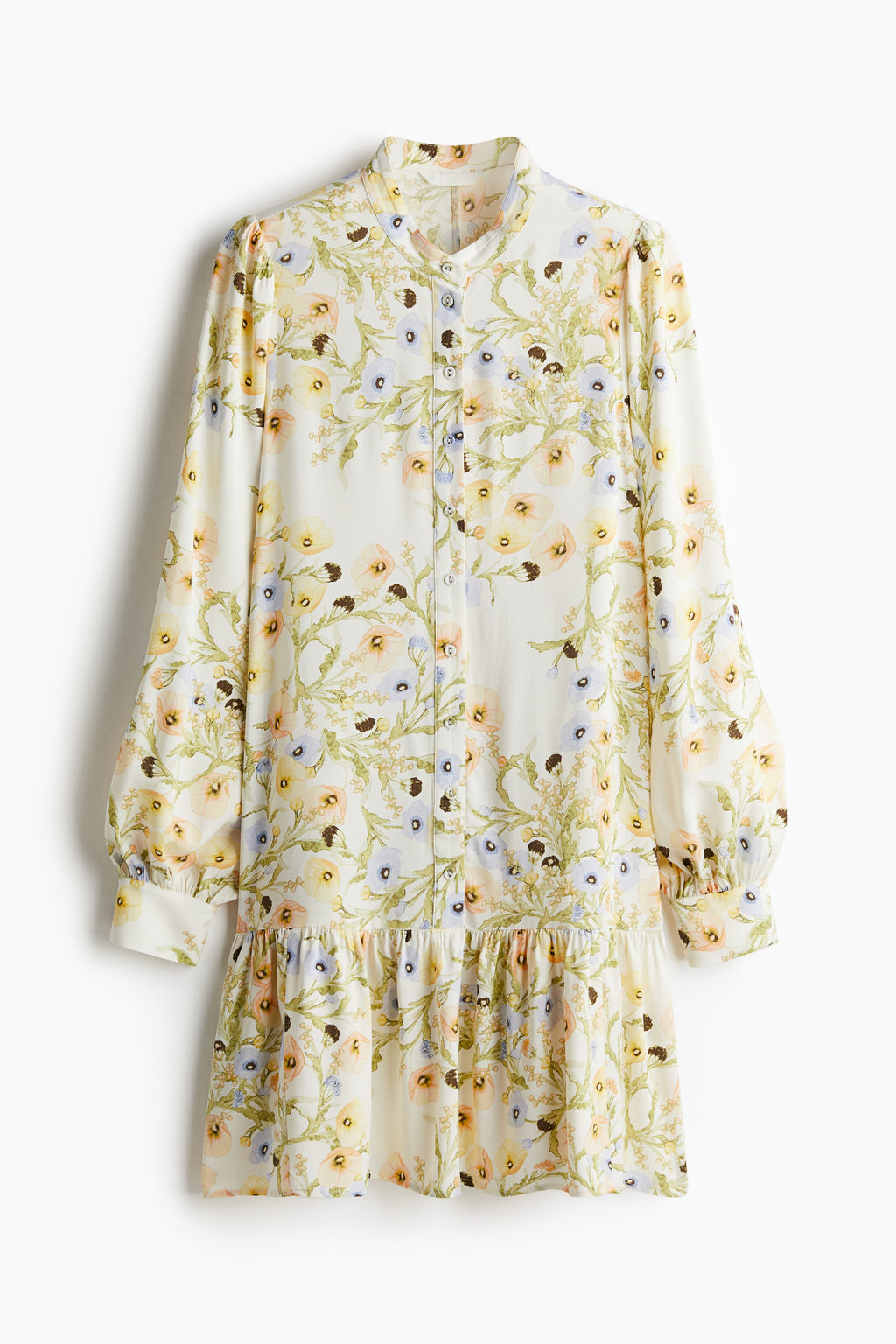 Patterned viscose dress - H&m фото 3