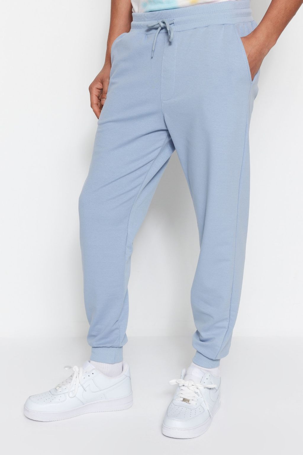Mavi Basic Regular/Normal Kesim Lastik Paca Jogger Esofman Alt? TMNSS20EA0053
