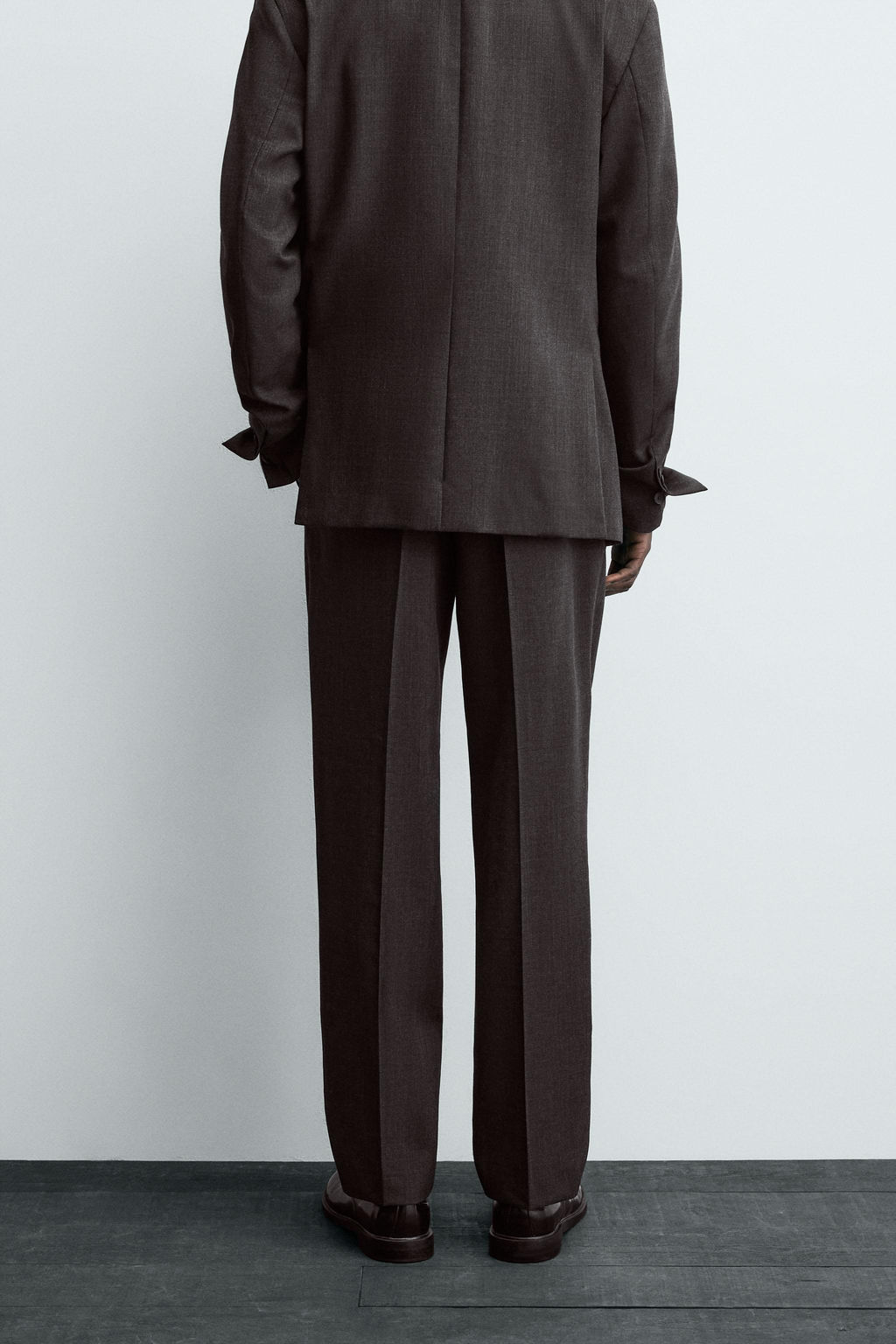 LIMITED EDITION WOOL SUIT TROUSERS - Zara фото 3