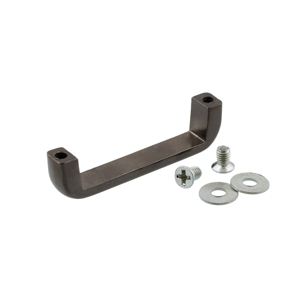 Фурнитура сумочная металл Gamma GH 12/30 Ручкодержатель 8 х 38 мм 5 шт. №06 под черный никель