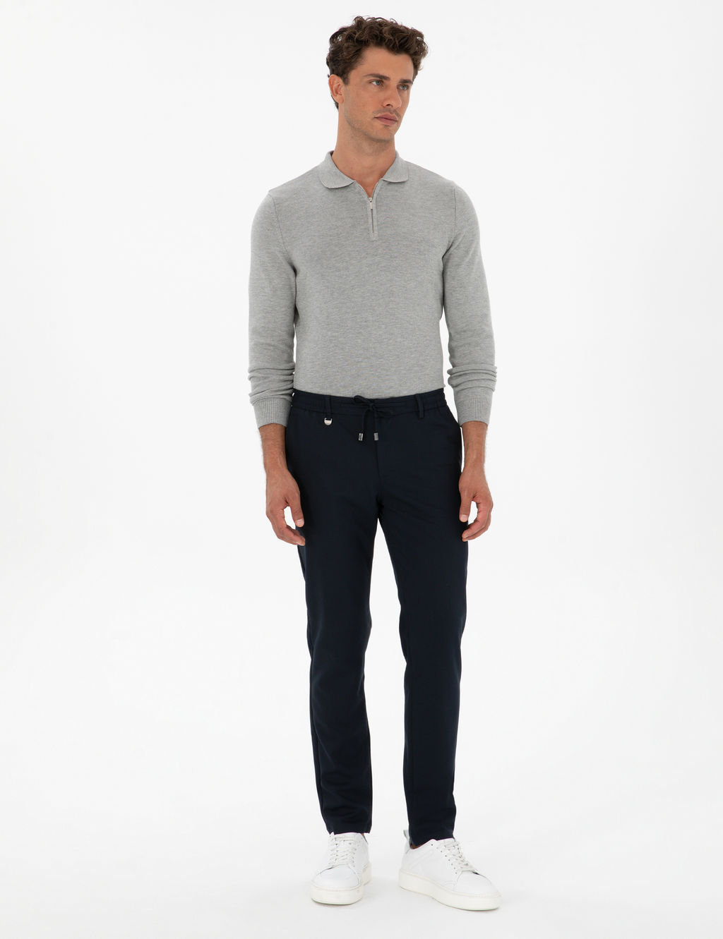 Lacivert Ex. Slim Fit Kuma_ Pantolon