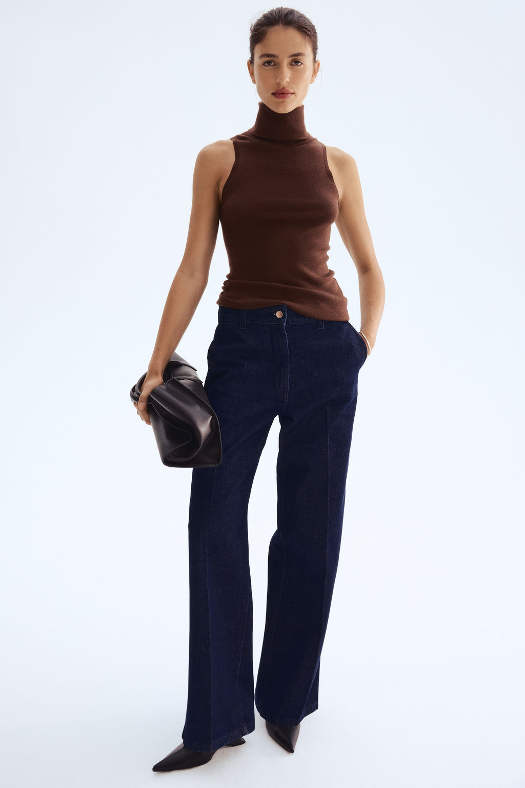 Top de lana con cuello alto - H&m фото 5