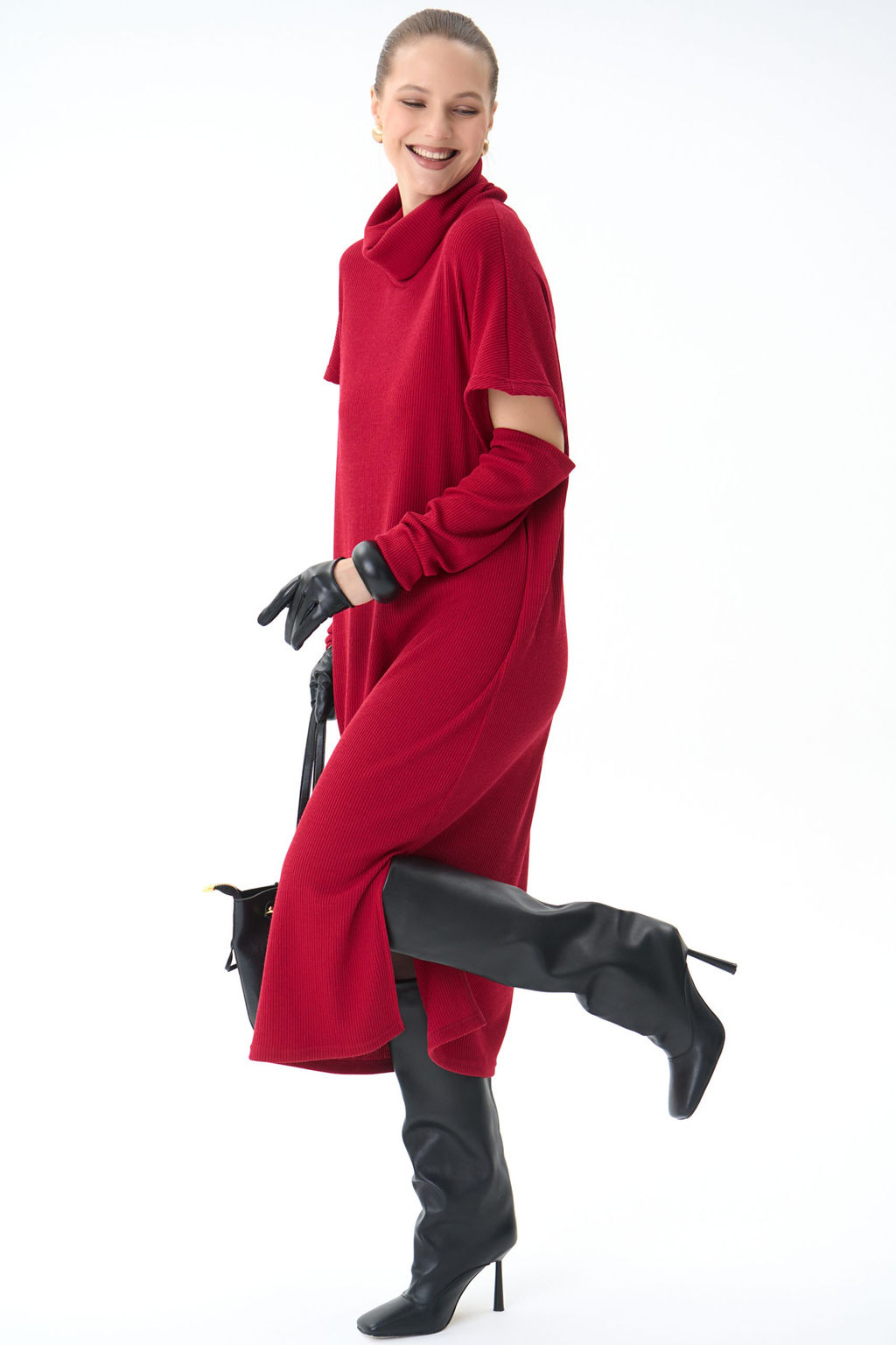 Платье Ирма (красный) - Эльза фото 27