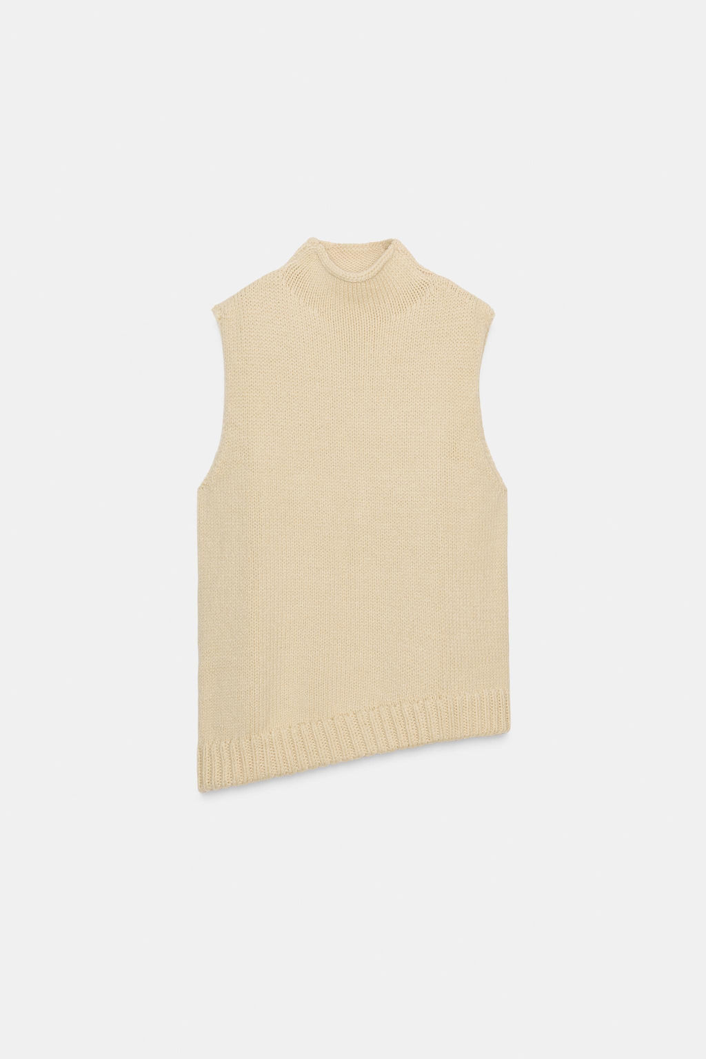 ASYMMETRIC KNIT VEST - Zara фото 6