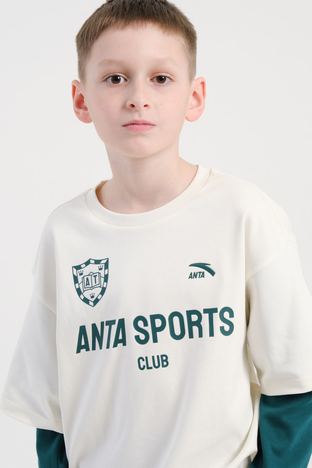 Лонгслив Бежевый