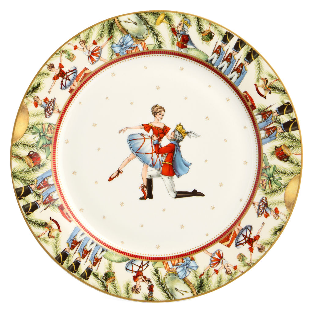 НАБОР ТАРЕЛОК ОБЕДЕННЫХ LEFARD ЩЕЛКУНЧИК 2 ШТ. 27 СМ  фото 2