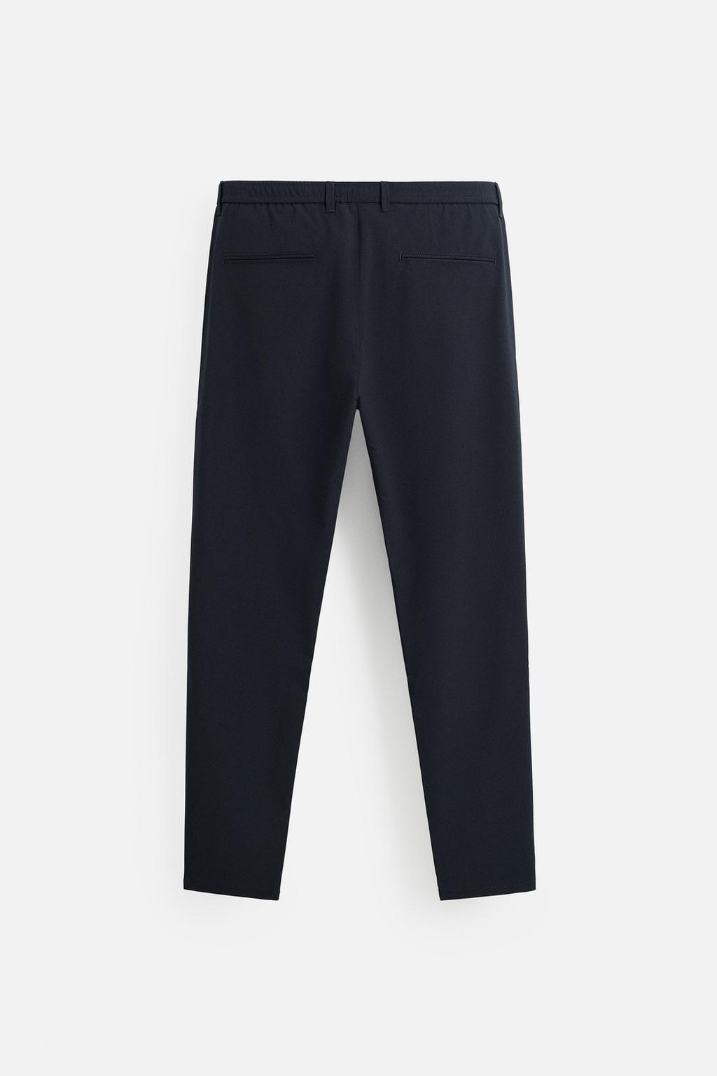 SLIM FIT COMFORT TROUSERS - Zara фото 42