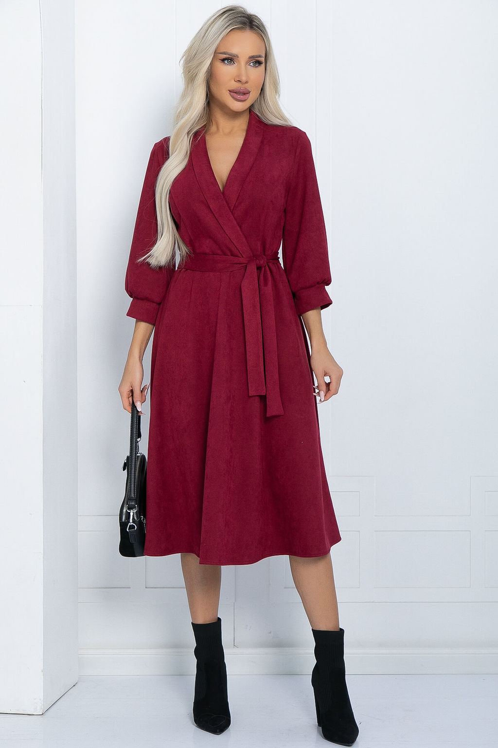 Платье Калимба (ягодное) П12281-12 - Lt collection фото 4