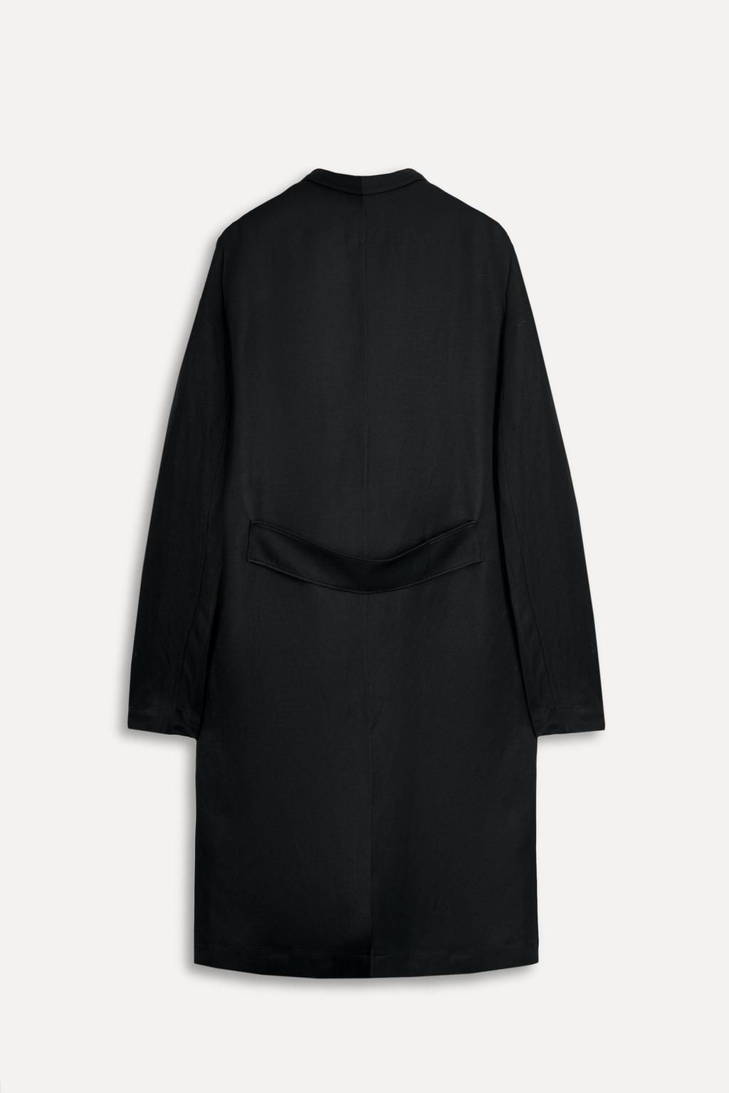 STRAIGHT LINEN BLEND COAT 50TH ANNIVERSARY - Zara фото 3