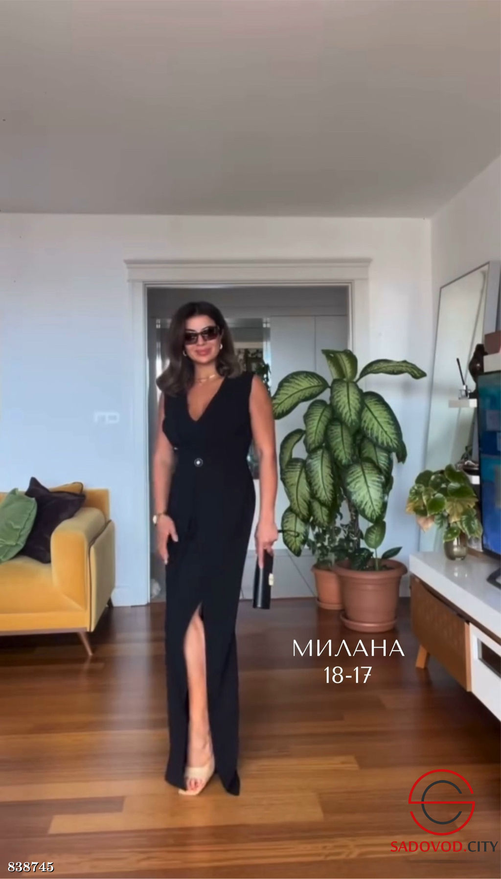 Комбинезон женский однотонный - Bruno фото 3