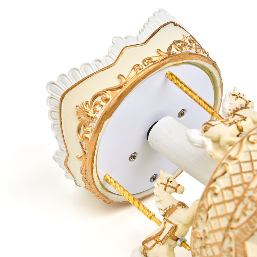 МУЗЫКАЛЬНАЯ СТАТУЭТКА КАРУСЕЛЬ 12,4Х12,4Х22,9 СМ - Lefard фото 3