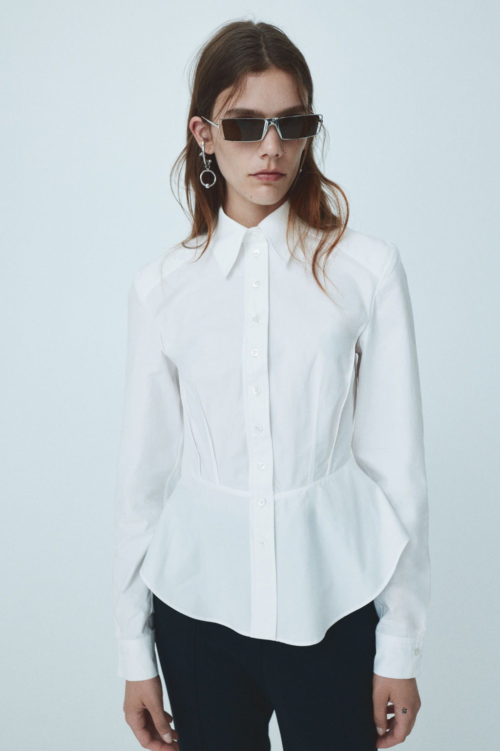 Camisa con peplum - H&m фото 3