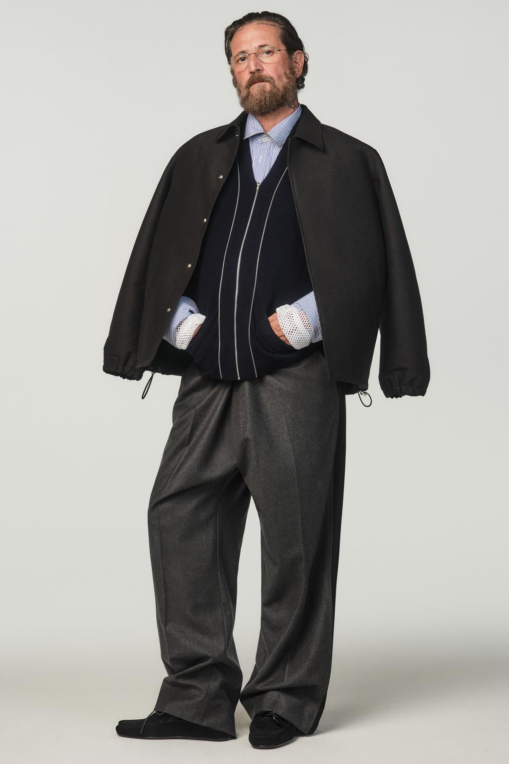 BANDED SUIT TROUSERS X STEFANO PILATI
