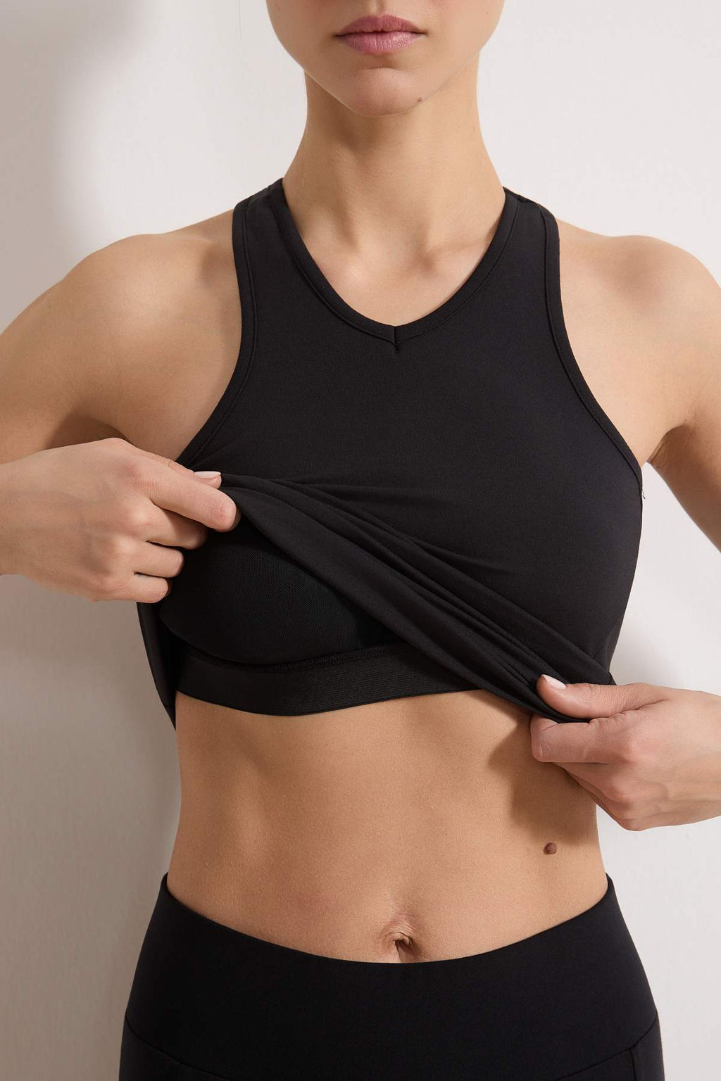 Siyah F?rcal? Scuba Regular Bluz THMSS26BZ00004 - Trendyolmilla фото 6