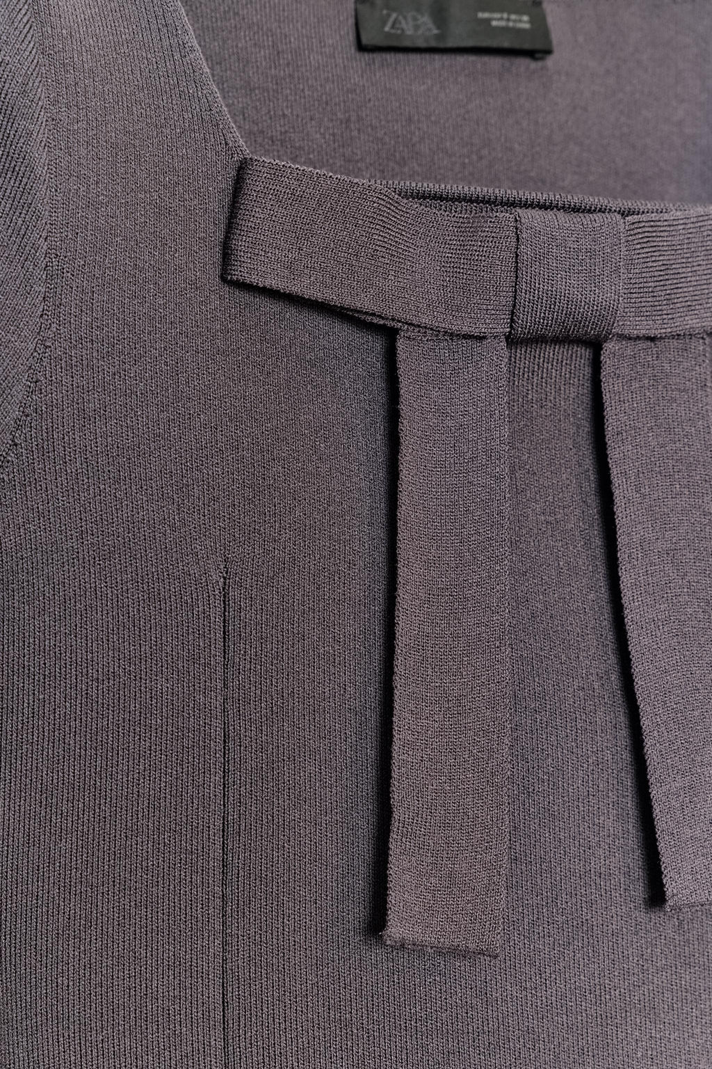 KNIT TOP WITH BOW - Zara фото 7
