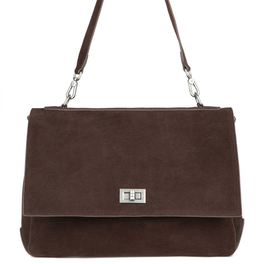 Женская замшевая сумка - Barcelo biagi фото 4