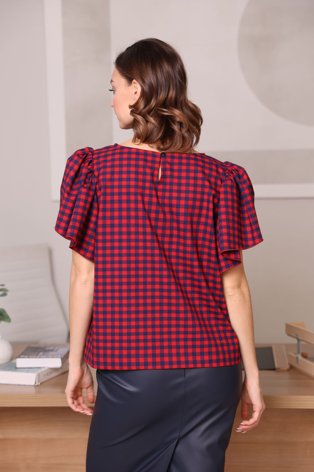 Блузка с рукавом-бабочка - Looklikecat фото 5