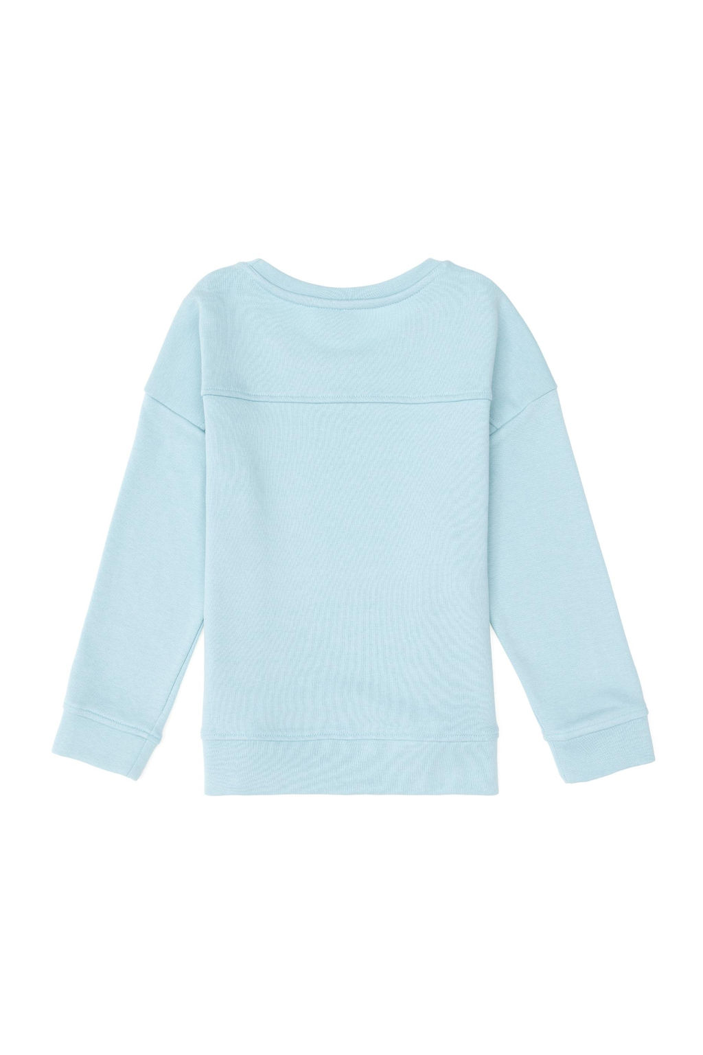 Базовый свитшот водно-зеленого цвета для девочек Неожиданная скидка в корзине - U.s. polo assn фото 2