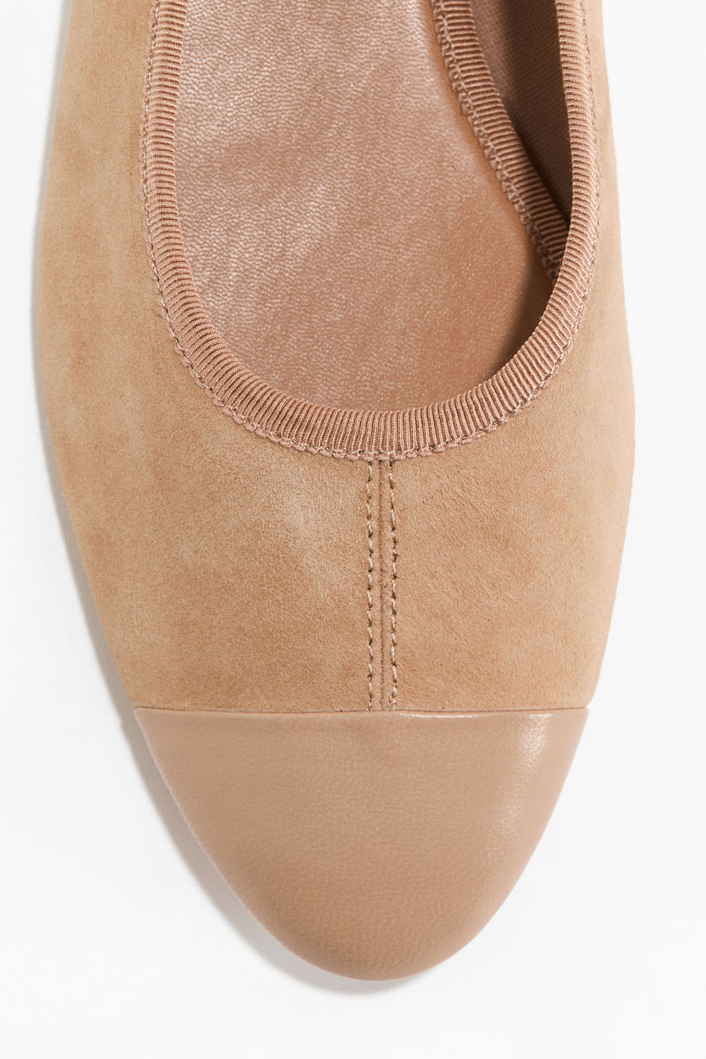 Suede ballet flats - H&m фото 4