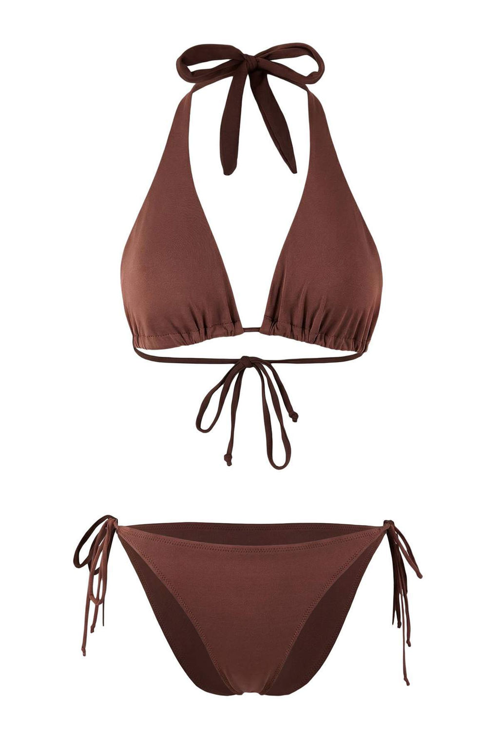 K?rm?z? Ucgen Kapl? Normal Bel Regular Basic Bikini Tak?m? TBESS26BT00015 - Trendyolmilla фото 5