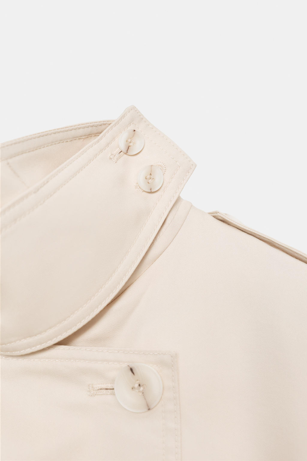ZW COLLECTION BELTED TRENCH COAT - Zara фото 9