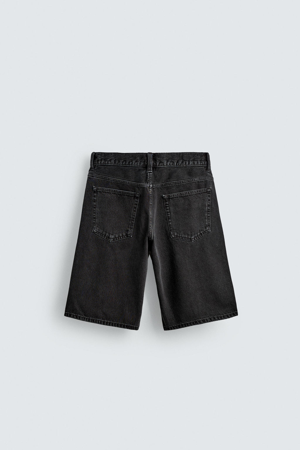 BERMUDA DENIM BAGGY FIT / Carb?n - Zara фото 8