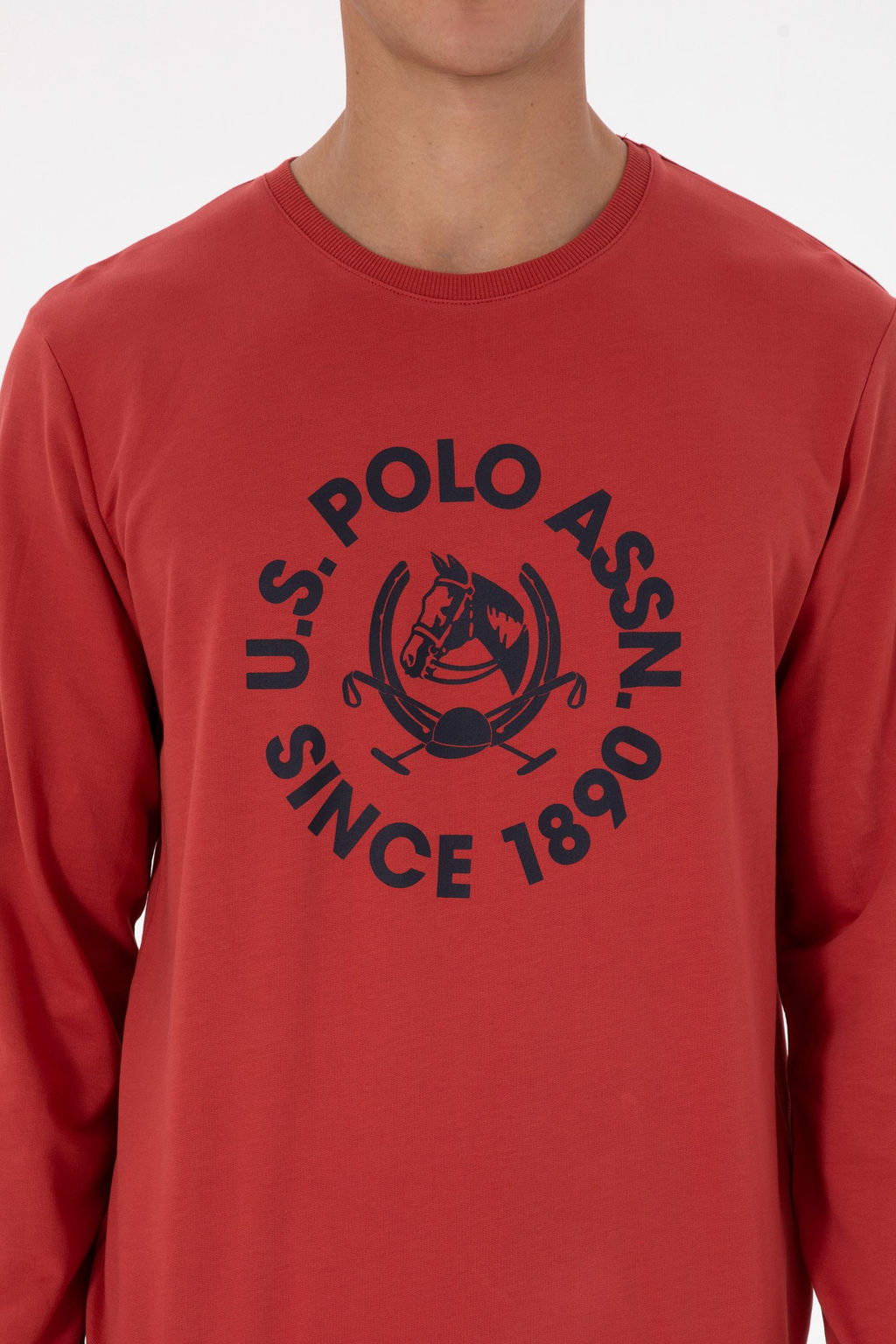 Erkek Kiremit Pijama Tak_m_ Sepette S_rpriz _ndirim - U.s. polo assn фото 6
