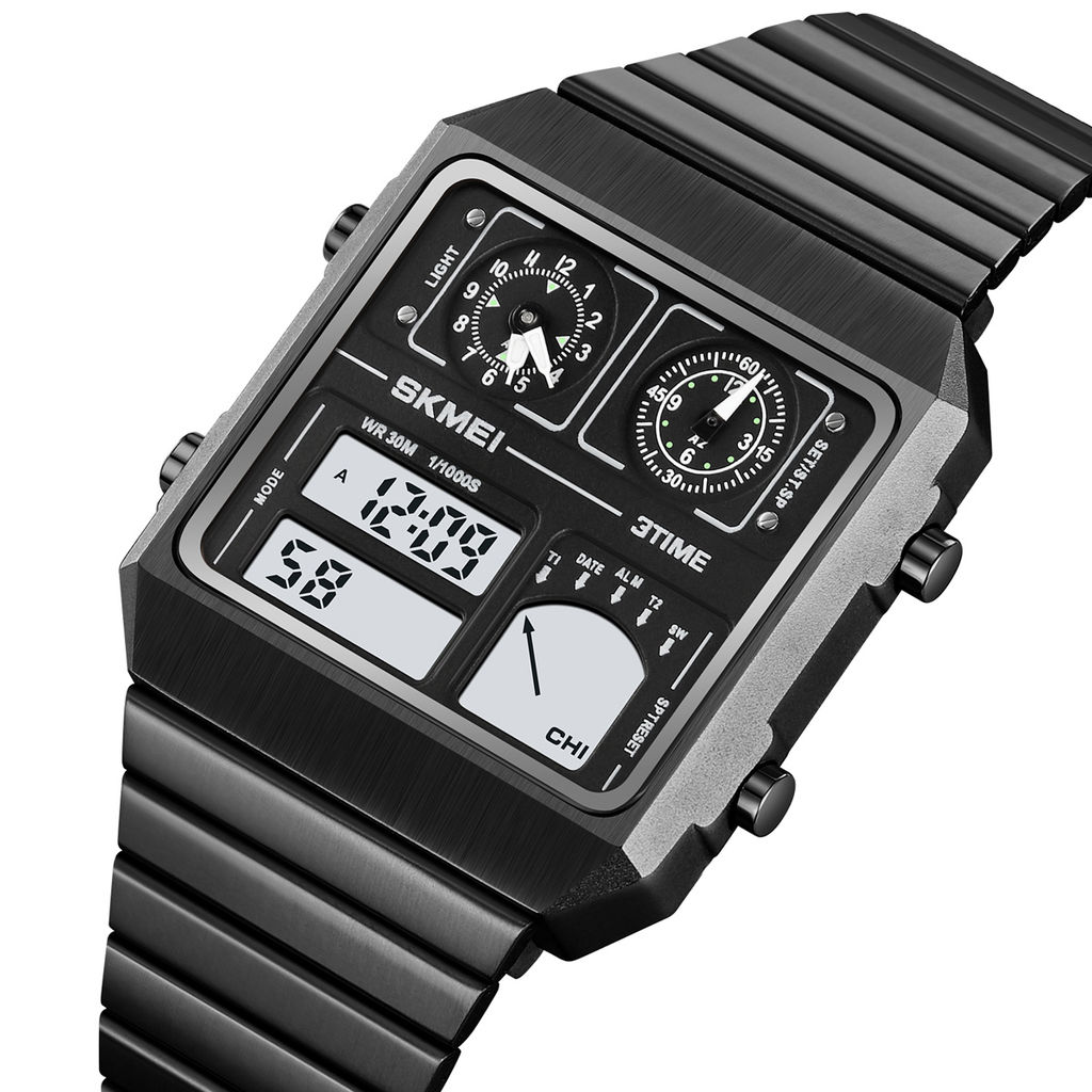 Часы наручные Skmei мужские электронные 2198black